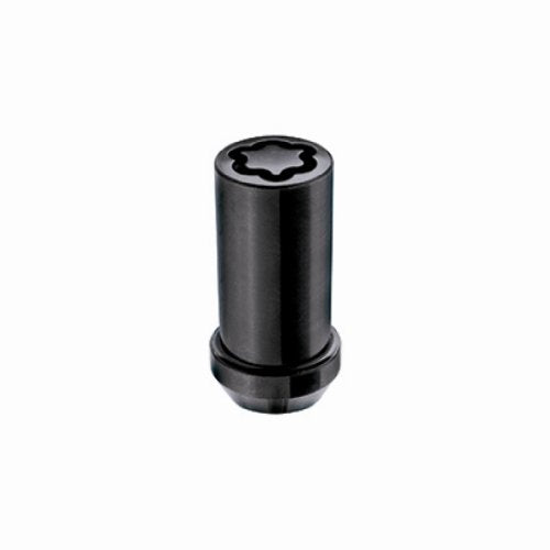 Tuner Style Cone Seat Wheel Lock Set McGard 25340 Black (1/2" - 20 Thread Size)