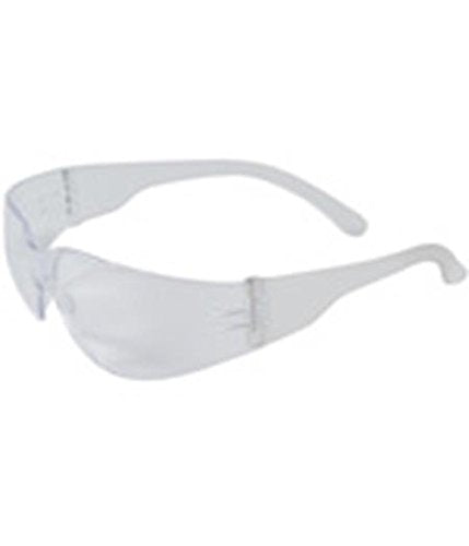 Z11sm Zenon 250-00-0900 Rimless Safety Glasses with Clear Temple, Clear Lens and Anti-Scratch Coating