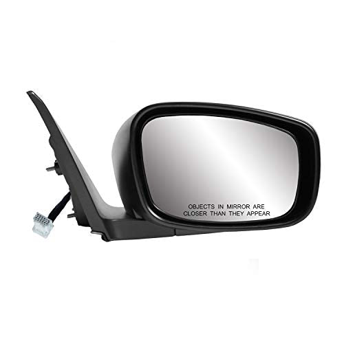 INFINITI G37 Convertible, Passenger Side Mirror for Q60 Convertible, (textured w/PTM cover, power folding), w/memory, w/o premium pkg, w/o auto dimming, Heated Power