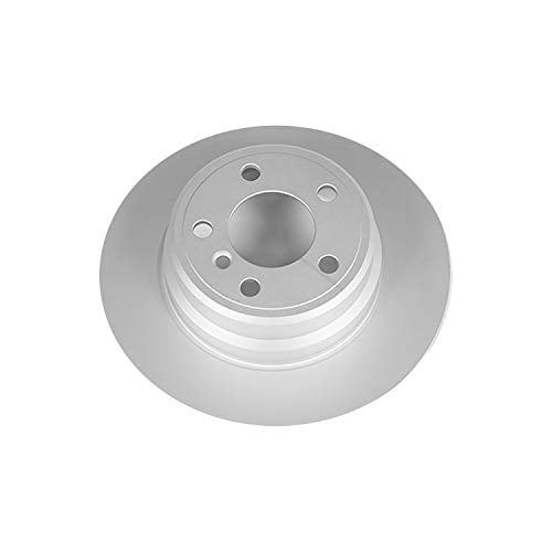 Rear Power Stop EBR633EVC Evolution Geomet Coated Brake Rotor For BMW X5 2000-2006 [Model Specific]