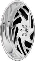 FORGED AMERICAN RACING VF517 Custom Wheel Chromium (hexavalent compounds) (18 x 9. inches /0 x 72 mm, 0 mm Offset)