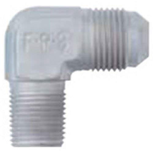 90 Degree Adapter - Fragola -4AN x 1/8 NPT Clear