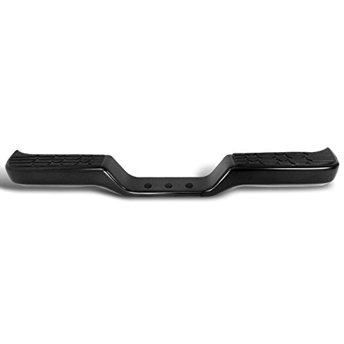 Black Stainless Rear Bumper Step W/Brackets Made For And Compatible With Pick Up 2/4dr