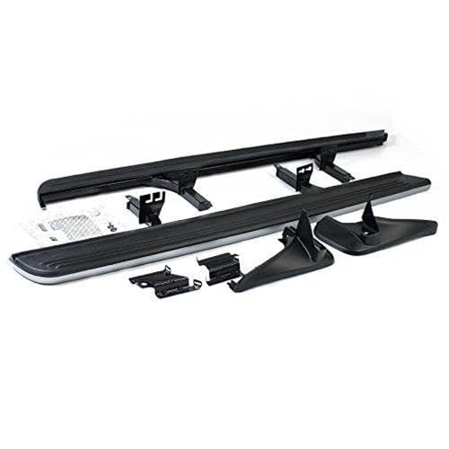 OEM Replica Black Horse Running Boards Compatible with 2003-2012 Land Rover Range Rover-RRREX-03