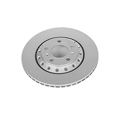 Power Stop rear EBR1010EVC Evolution Genuine Geomet® Coated Brake Rotor For Audi A8 Quattro 2003-2010, Volkswagen Phaeton 2004-2006 [Model Specific]