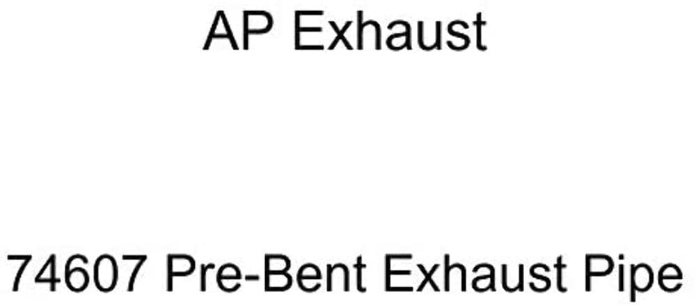 Exhaust Pipe AP Exhaust 74607 Pre-Bent