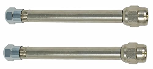 2 Pack TireMinder 3 Inch Straight Valve Extender