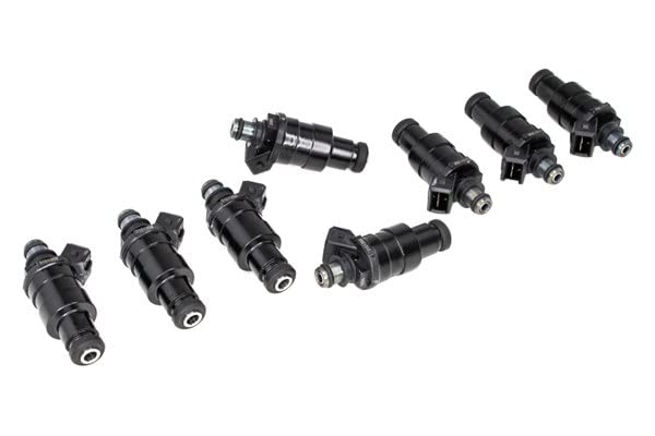 Matched DeatschWerks Set of 8 injectors 1200cc/min (Low Impedance) (42M-11-1200-8)