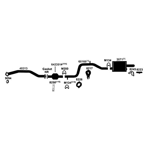 Exhaust Muffler AP Exhaust Products 2016