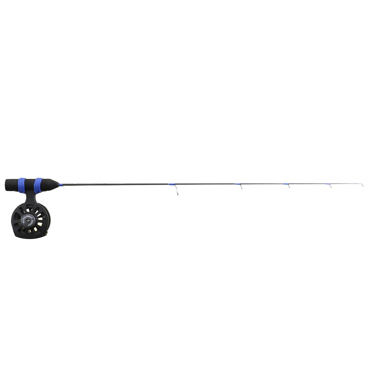 CLAM 28” ML Straight Drop Ice Fishing Combo – Glass Blank, Tapered EVA Handle & Ice-Resistant Guides for Panfish & Walleye