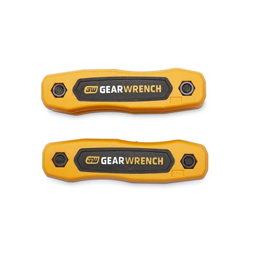 17 Piece GEARWRENCH SAE/Metric Ball End Folding Hex Key Set - 83511