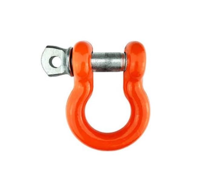 60-50134 Mile Marker Powder Coated 3/4“ Shackle - 4.75 Ton Working Load Limit - Superior Protection Against Harsh Outdoor Elements - Corrosion Resistant Finish Guarantees Longevity