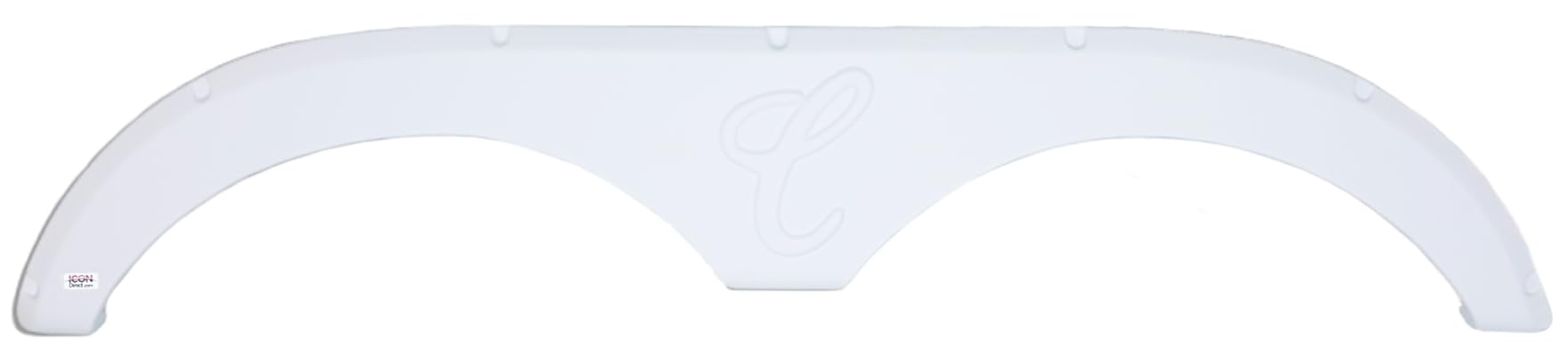 Fender Skirt ICON, Tandem, Forest River, FS2856, Polar White