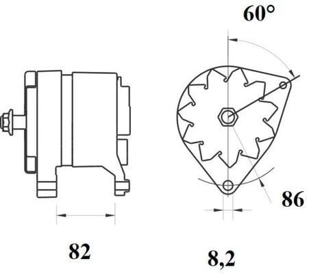 Alternator Mahle - MG216