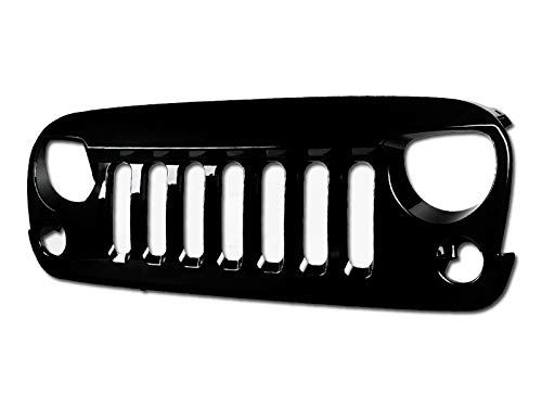 7178342 Armordillo USA AB Grille Fits 2007-2018 Jeep Wrangler JK Model - Gloss Black