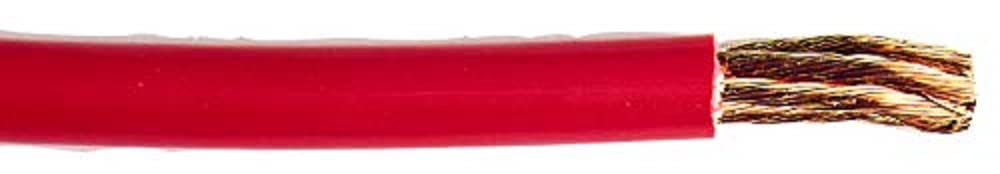 25' Red EAST PENN Battery Cable 04606