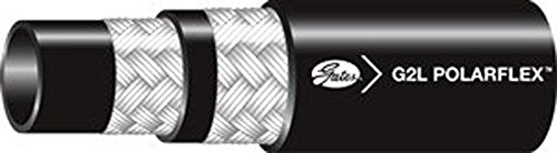Gates Synthetic Rubber Global PolarFlex Hose 172-1010-2750L, SAE 100R2, Type S, 220' Length, 0.63" ID, 3625 Working PSI, 70°F to +212°F Temperature Range