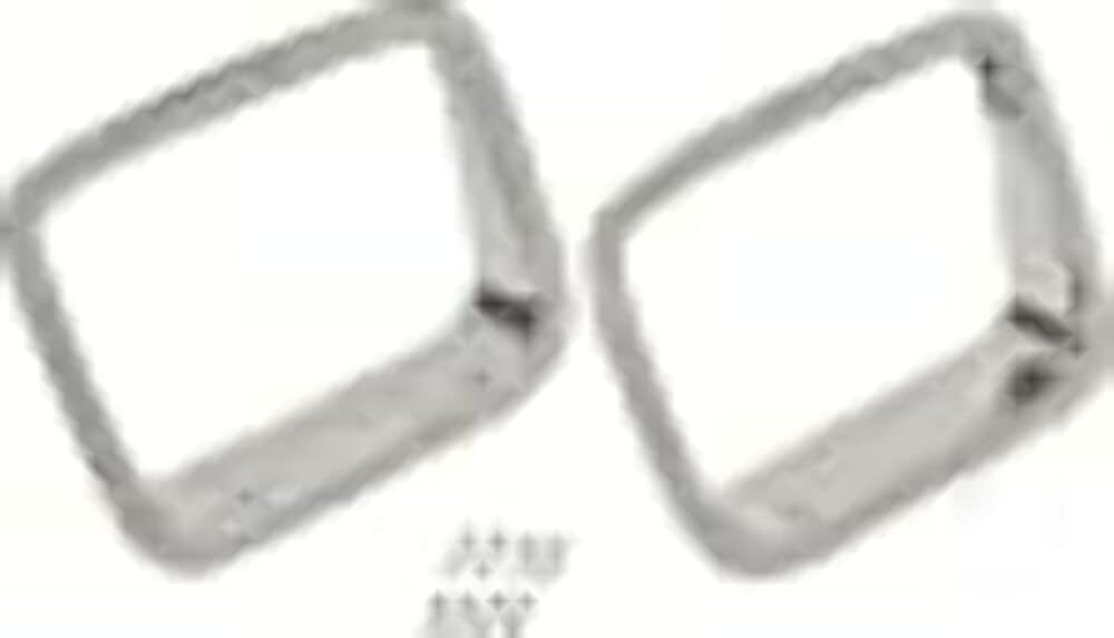 Stainless Steel Kentrol 30536 Headlight Bezels