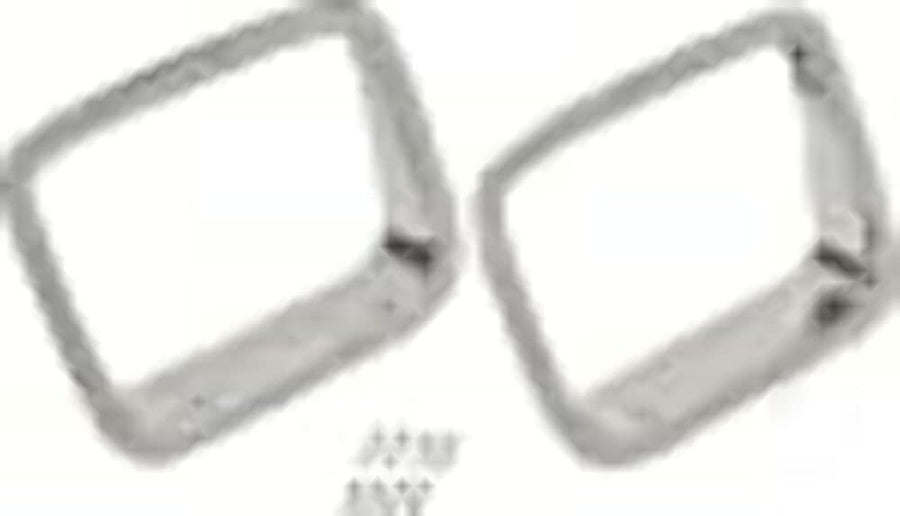 Stainless Steel Kentrol 30536 Headlight Bezels