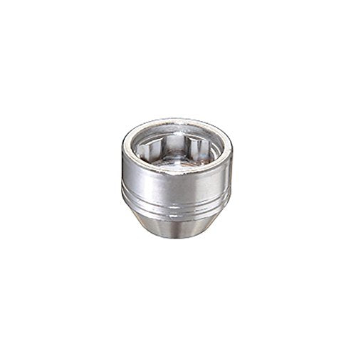 Cone Seat McGard 24015 - Under Hub Cap Wheel Locks (9/16" - 18 Thread Size) - Set of 4,Silver, 4 Locks / 1 Key