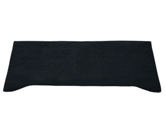 Brothers Trucks Cab Back Wall Carpet CPT63BWBLACK - No Gas Tank - RWD - Black
