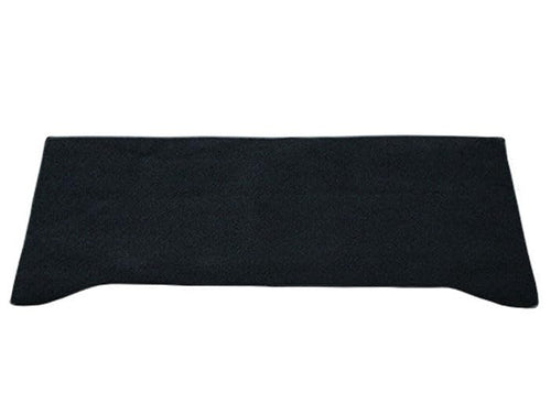 Brothers Trucks Cab Back Wall Carpet CPT63BWBLACK - No Gas Tank - RWD - Black