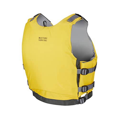 Reflex Mustang Survival - Foam Adult PFD (Yellow/Gray - XS/S)
