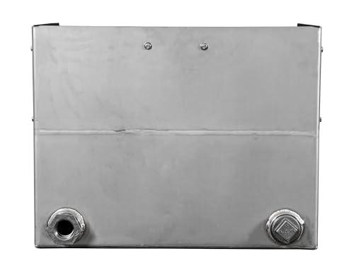 15 Gallon Buyers Products Stainless Steel Hydraulic Reservoir - Compact Version