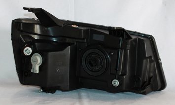 Left TYC Headlight Assembly Compatible with 2006-2009 Pontiac Torrent