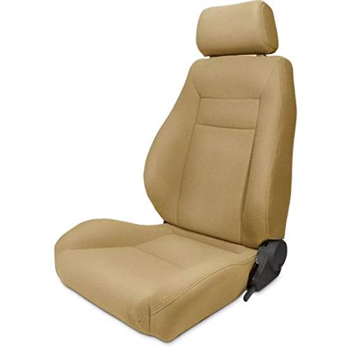 Beige Velour Racing Elite Recliner Left Seat ProCar by Scat 80-1100-67L