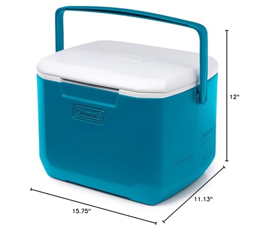 Coleman 16qt Chiller Insulated Portable Cooler with Ice Retention & Large Carry Handle, Made in USA, Great for Camping, Tailgating, Parties, Sports, Concerts, Lunches & More