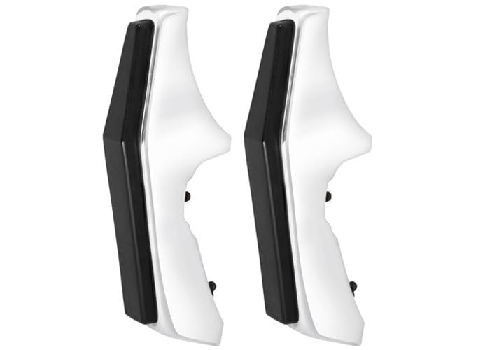 Bumper Guards Brothers Trucks GRD8187 - Front - Chrome/Black - Pair
