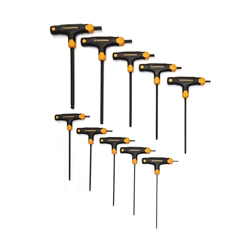 10 Piece GEARWRENCH SAE Ball End T-Handle Hex Key Set | 83523