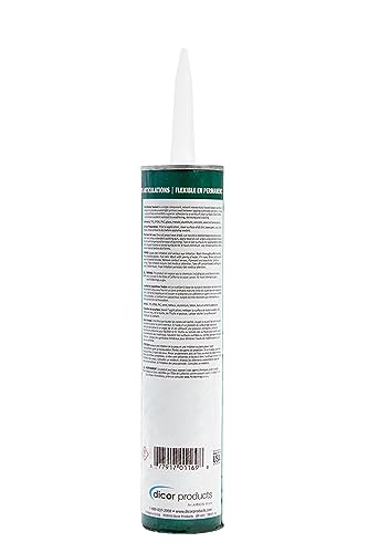 Butyl Rubber Sealant Dicor 451BSG-1, 1.2 lbs., Grey, Mess-Free Application, Watertight Seal, Airtight Seal, Seamless Finish