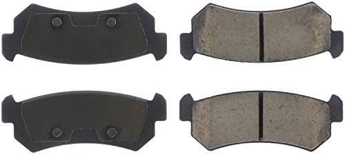 Rear StopTech 308.10360 Brake Pads with Shims and Hardware