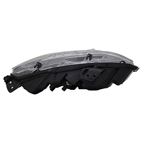 Left TYC Headlight Assembly Compatible with 2019-2019 Honda Civic