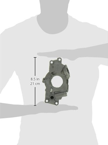 Oil Pump Melling-10295, Wet Sump, Internal, Standard Volume, High Pressure, GM LS-Series, Each