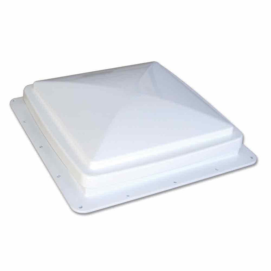 Maxxfan Original Maxxair - Fan, Vent & Rain Protection All-in-One, High Powered 4-Speed Exhaust Only Fan, Manual Knob Control, 14"x14", White (00B04301K)