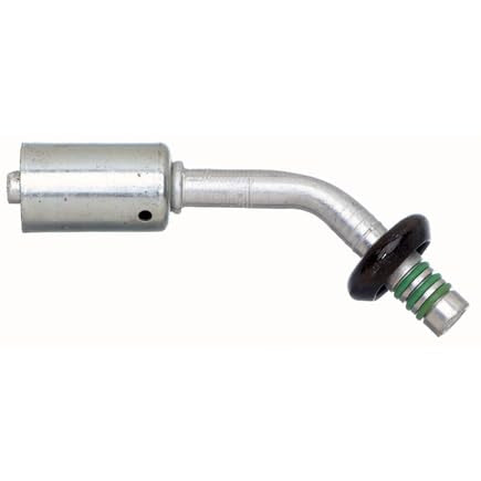 Gates Male G45949-1010 () Spring Lock 45 Bent Tube Aluminum (Polar Seal ACA) for Ford