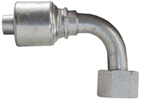 Gates GL Couplings 12GL-12FFORX90M, Female Flat-Face Swivel, 90 Bent Tube, 3/4" ID