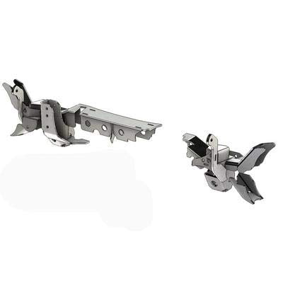 TJ4416-GNKQ Artec Industries JK2TJ Front Axle Swap Kit Dana 44 Rubicon LCA Brackets with CAM Slot, 1 Pack