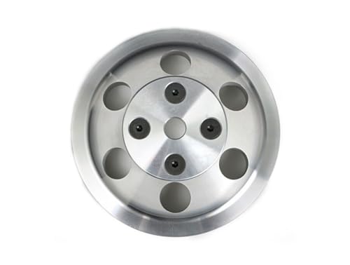 Trans-Dapt 9483 Performance Trans-Dapt Aluminum 2-Groove Water Pump Pulley