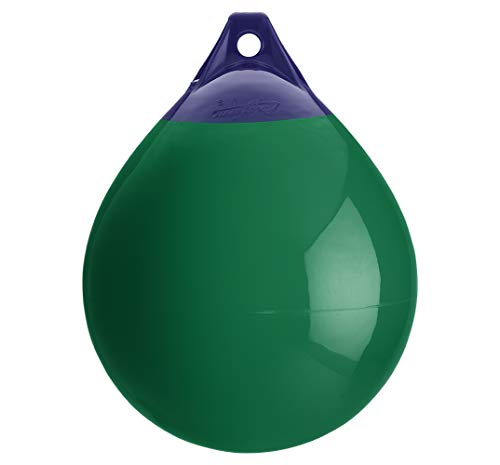 3 GRN A Series Polyform Buoy-17" X 23", Forest Green