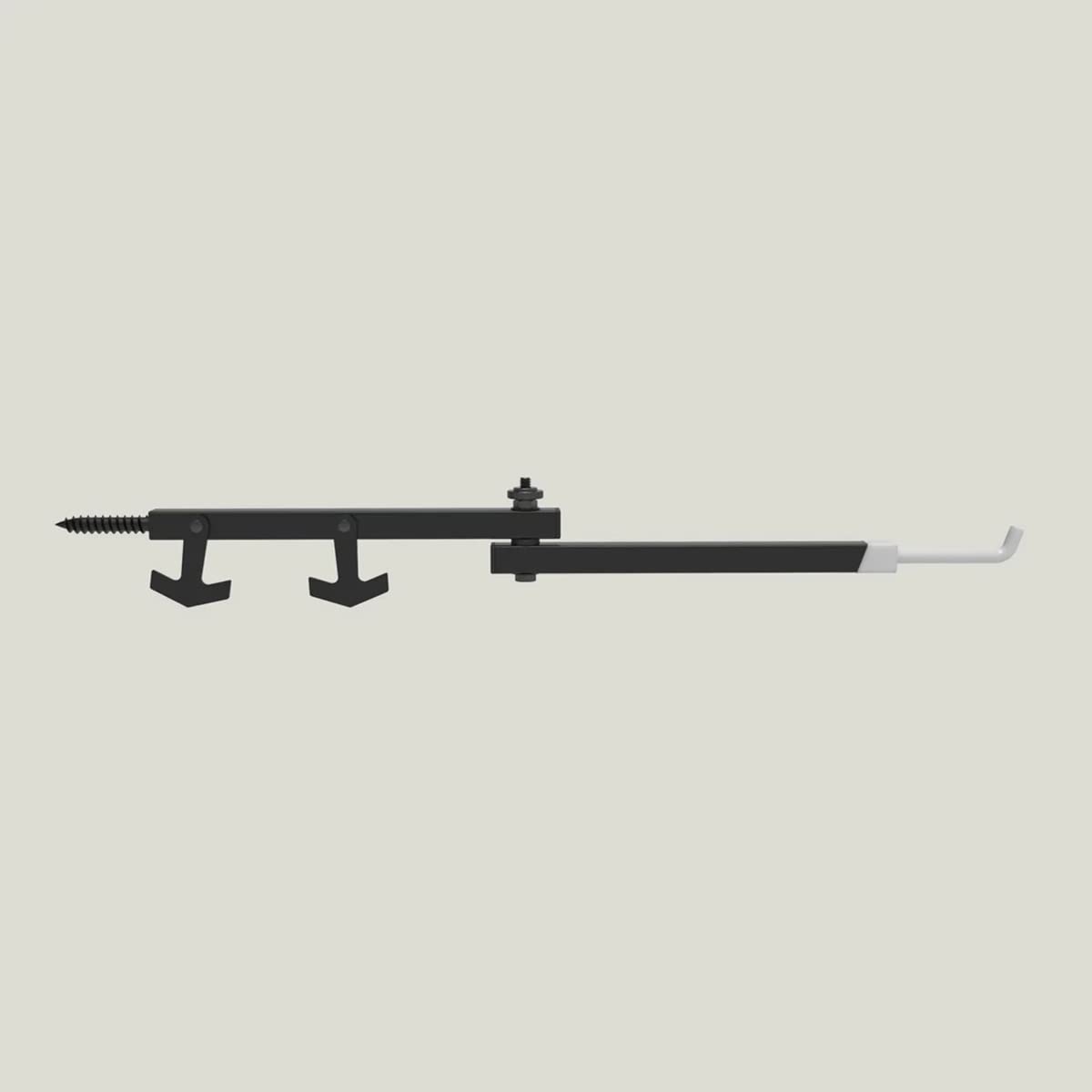 Bow Hanger Wing Treestand (Combo Pack) - Powder Coated Steel Tree Bow Holder - Durable & Weather-Resistant Hunting Bow Hanger - Rugged Matte Finish Screw in Bow Holder - Bow Hunting Accessories