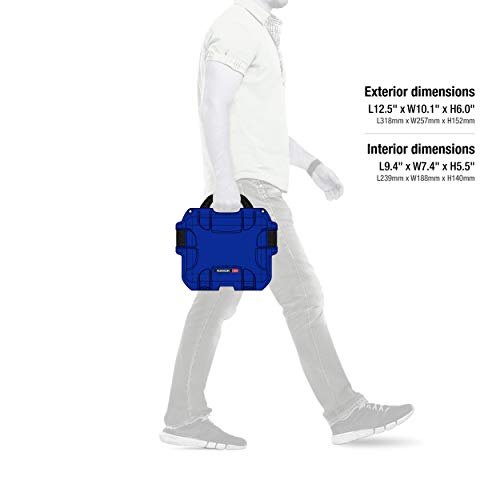 Waterproof Nanuk 905 Hard Case with Padded Dividers - Blue