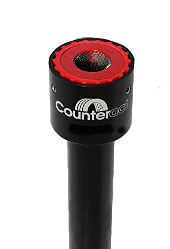 Wheel and Hub Stud Cleaning Tool Counteract SBCT22, Cleans Surface Rust, Corrosion, Debris on Commercial Trucks and Bus, Fits Inserts SBR18, SSBR20, SBR22, Includes 22mm