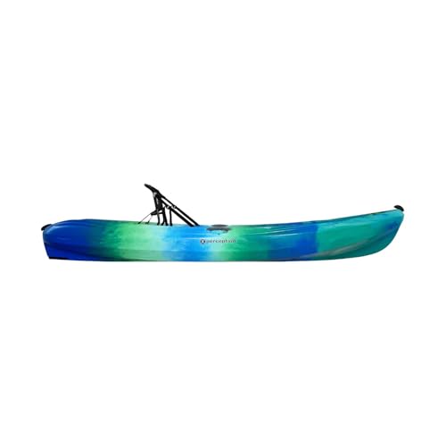 Perception 9.5 Tribe - Recreational Kayak Sit on Top - Large Rear Storage with Tie Downs - 9.5 ft - Déjà Vu
