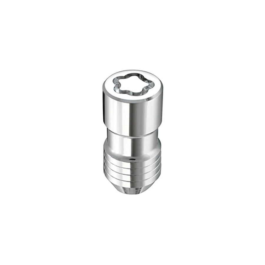 Premium McGard Wheel Lock, 14 mm x 1.50 Thread, Cone Seat, Closed End, Key Included, Steel, Chrome, Set of 5