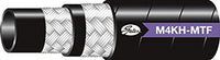 Gates Synthetic Rubber 12M4KH-MTFXREEL Wire Braid Hose, SAE 100R19, MegaTuff Cover, 190' Length, 0.75" ID, 4000 Working PSI, 40°F to +250°F Temperature Range