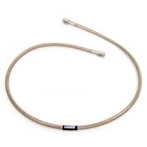 Offroad Grimm Stainless Steel Air Hose for Air Compressors, 40 inch lines w/JIC-04 swivel fittings